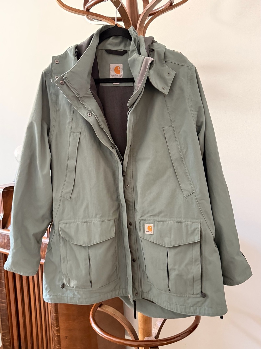 Carhartt Women’s Hooded Field Jacket in Sage